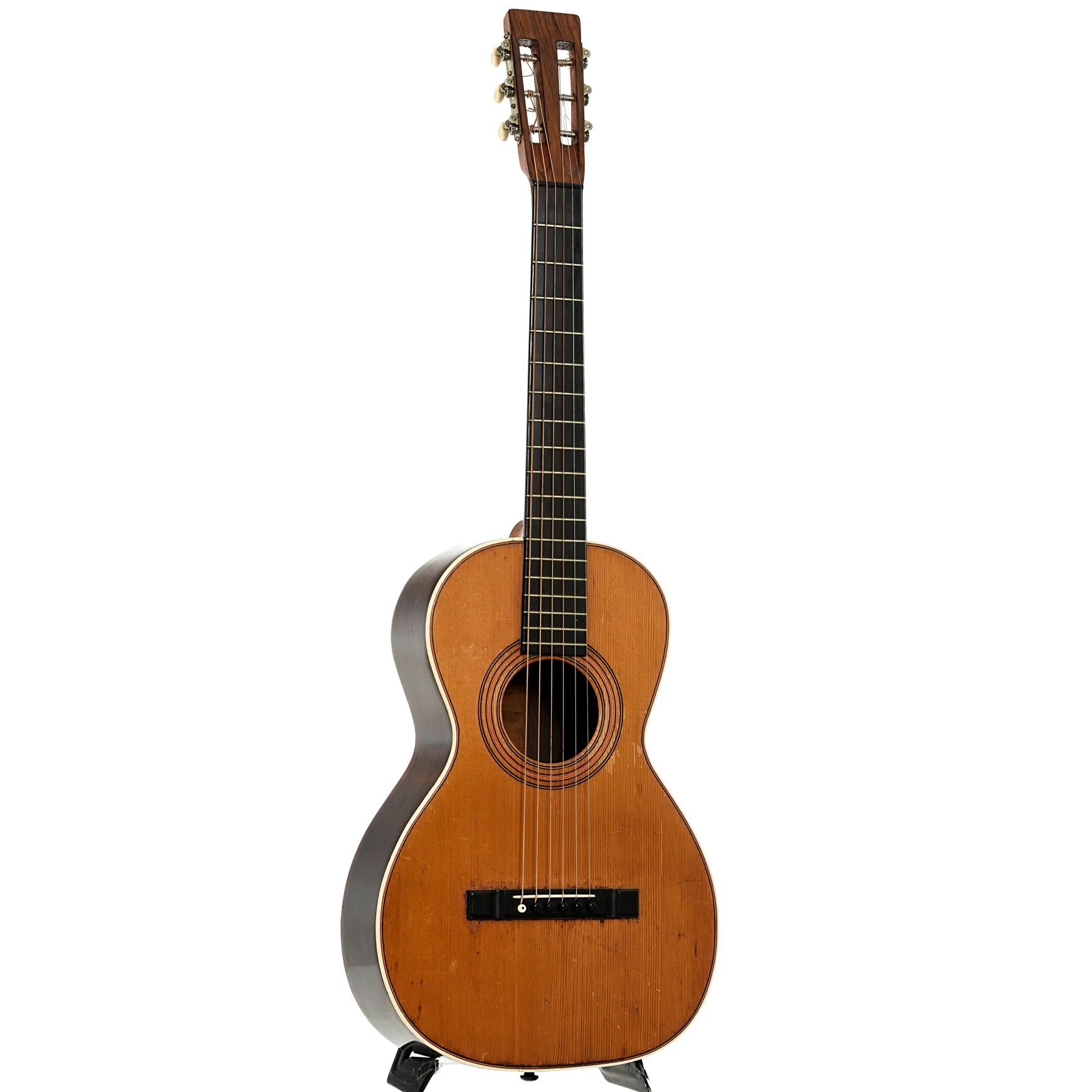 Washburn (UNMARKED) Style 102 Acoustic Guitar (1890s) - Image 3