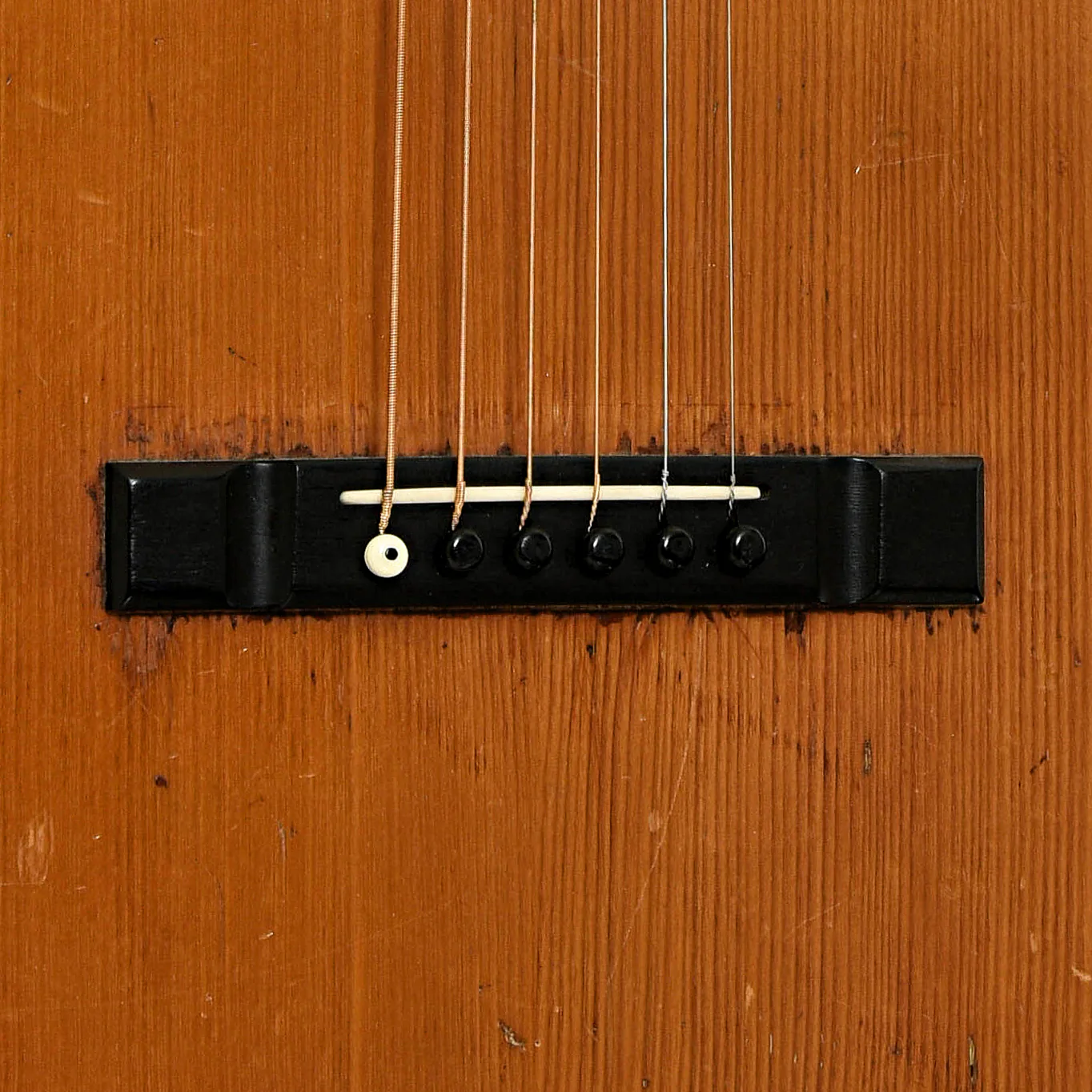 Washburn (UNMARKED) Style 102 Acoustic Guitar (1890s) - Image 5