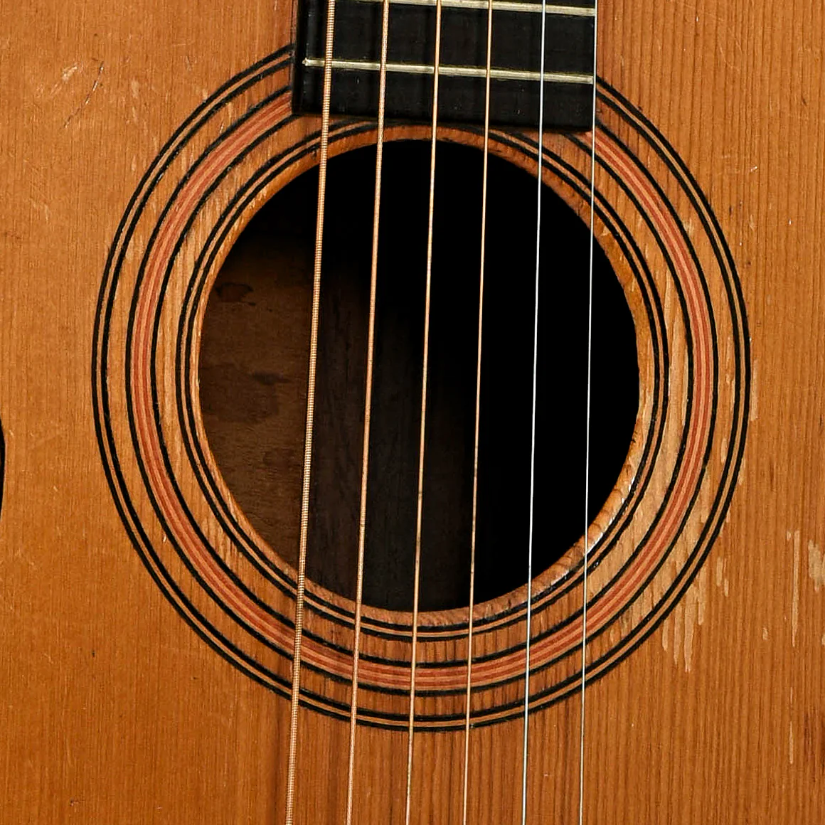 Washburn (UNMARKED) Style 102 Acoustic Guitar (1890s) - Image 6