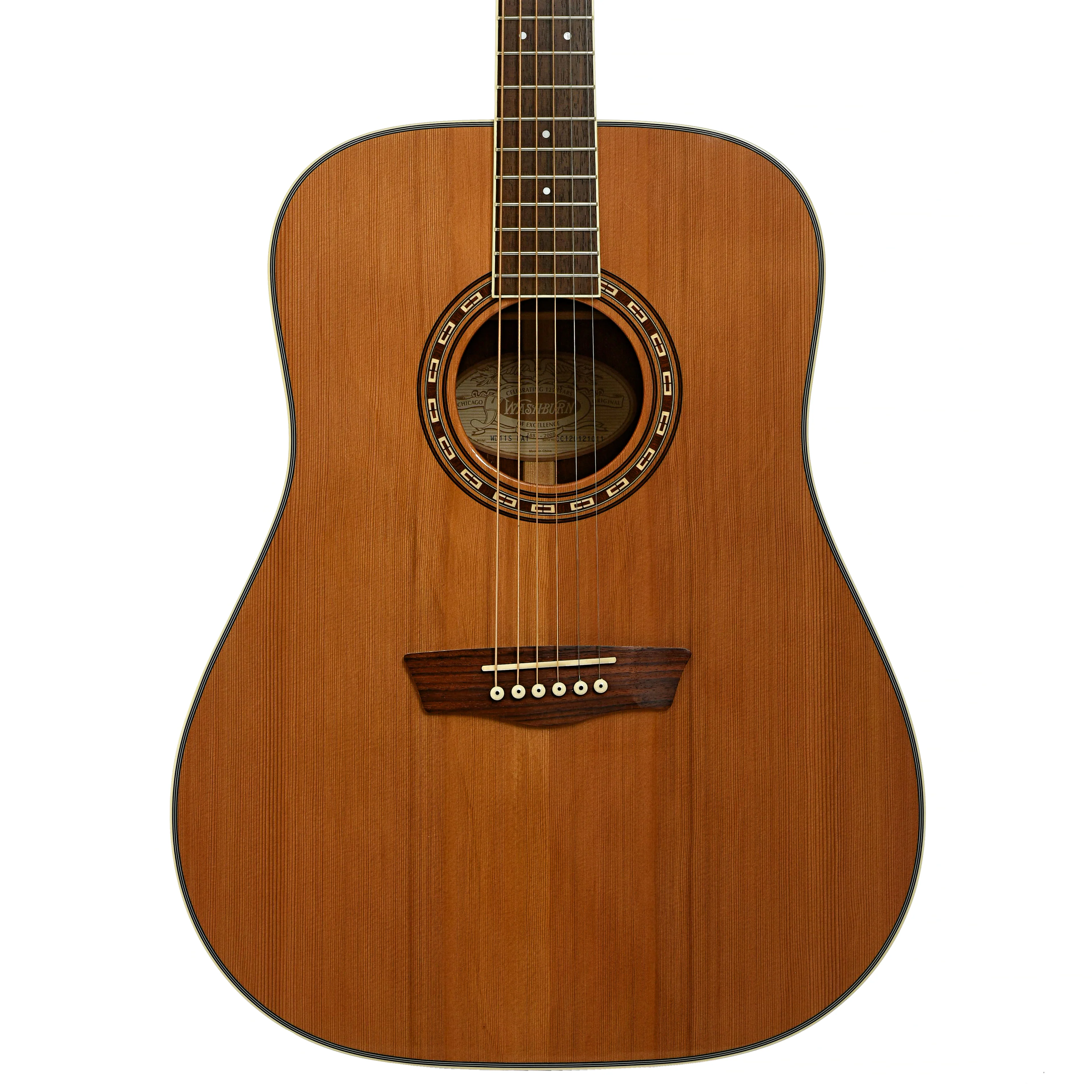 Washburn W11S D-Size Acoustic Guitar (2012) - Image 2