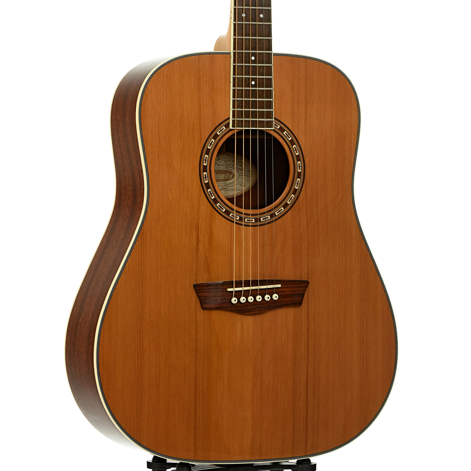 Washburn W11S D-Size Acoustic Guitar (2012) - Image 4