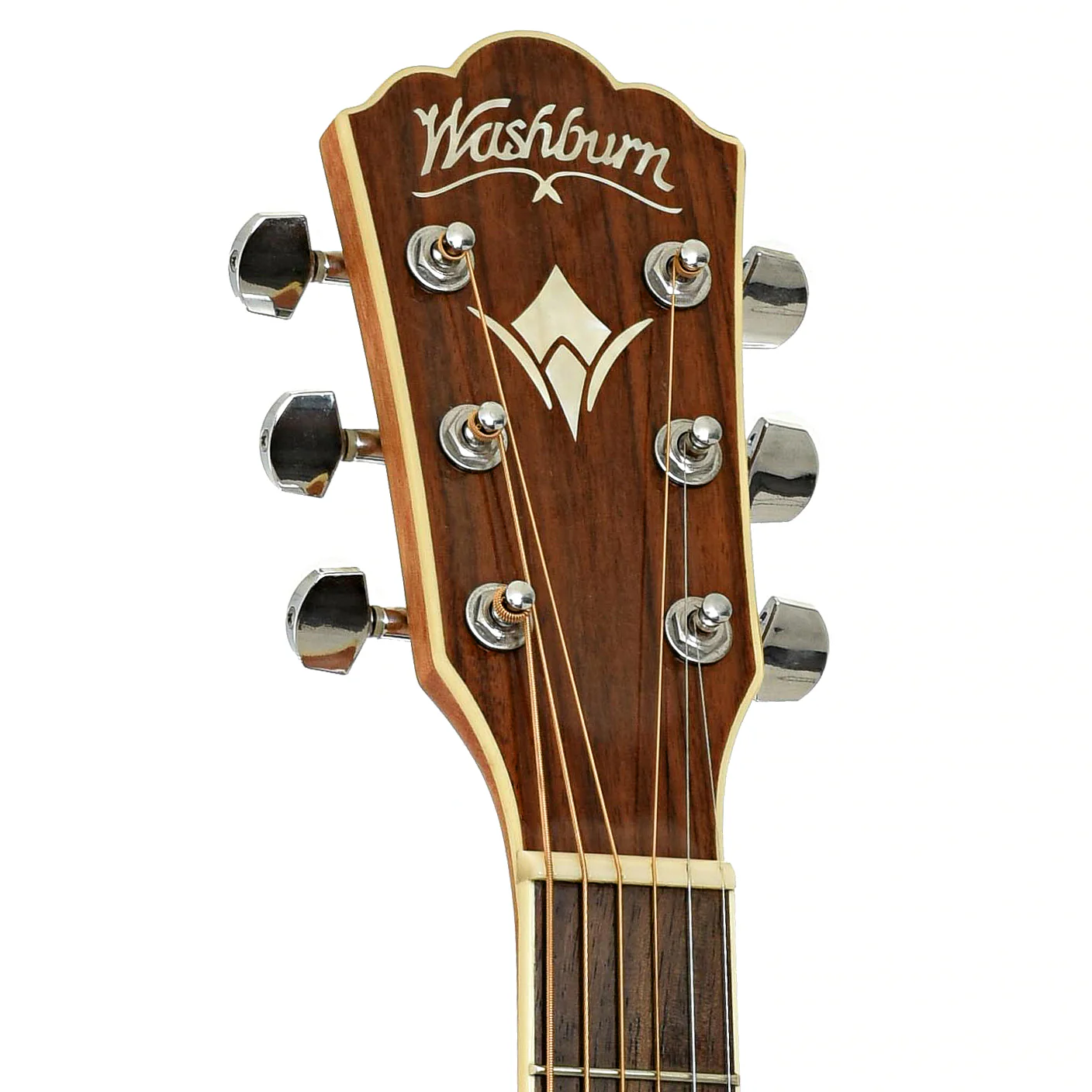 Washburn W11S D-Size Acoustic Guitar (2012) - Image 8