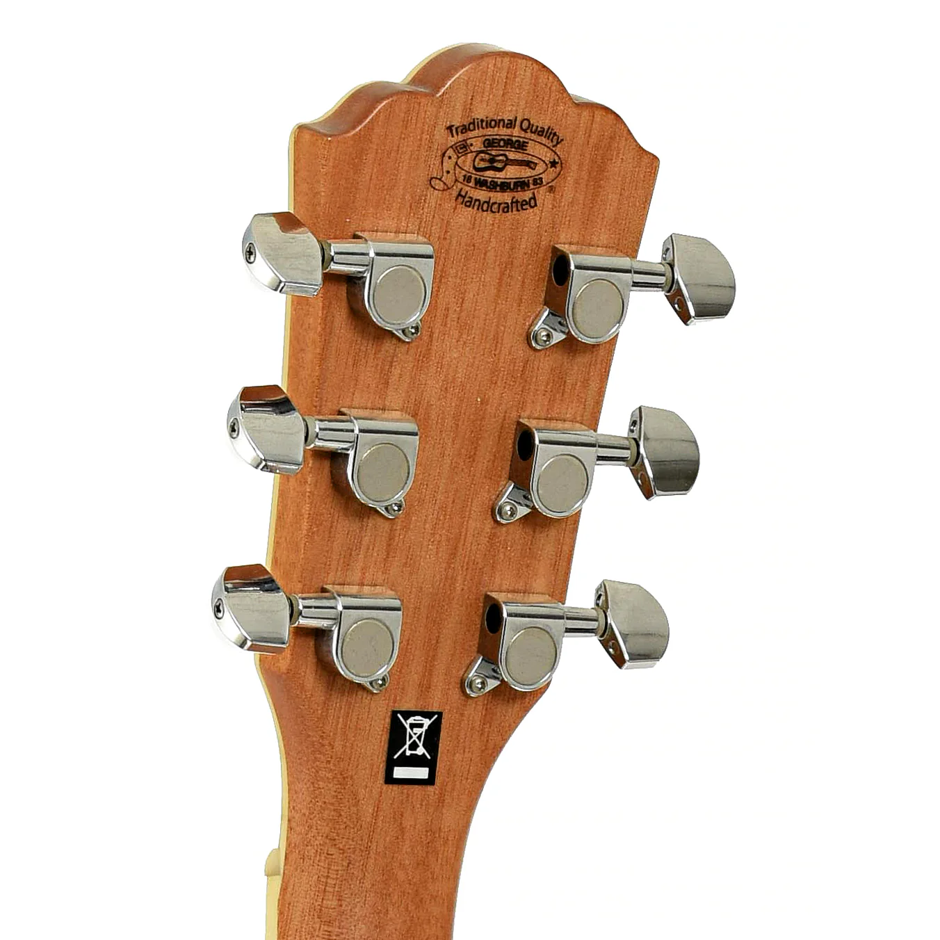 Washburn W11S D-Size Acoustic Guitar (2012) - Image 9