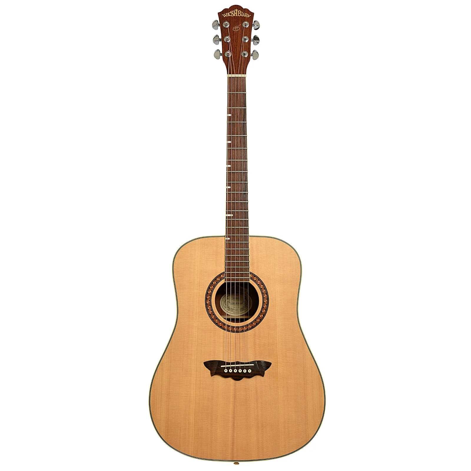 Washburn WD32S D-Size Acoustic Guitar (2003) - Image 14