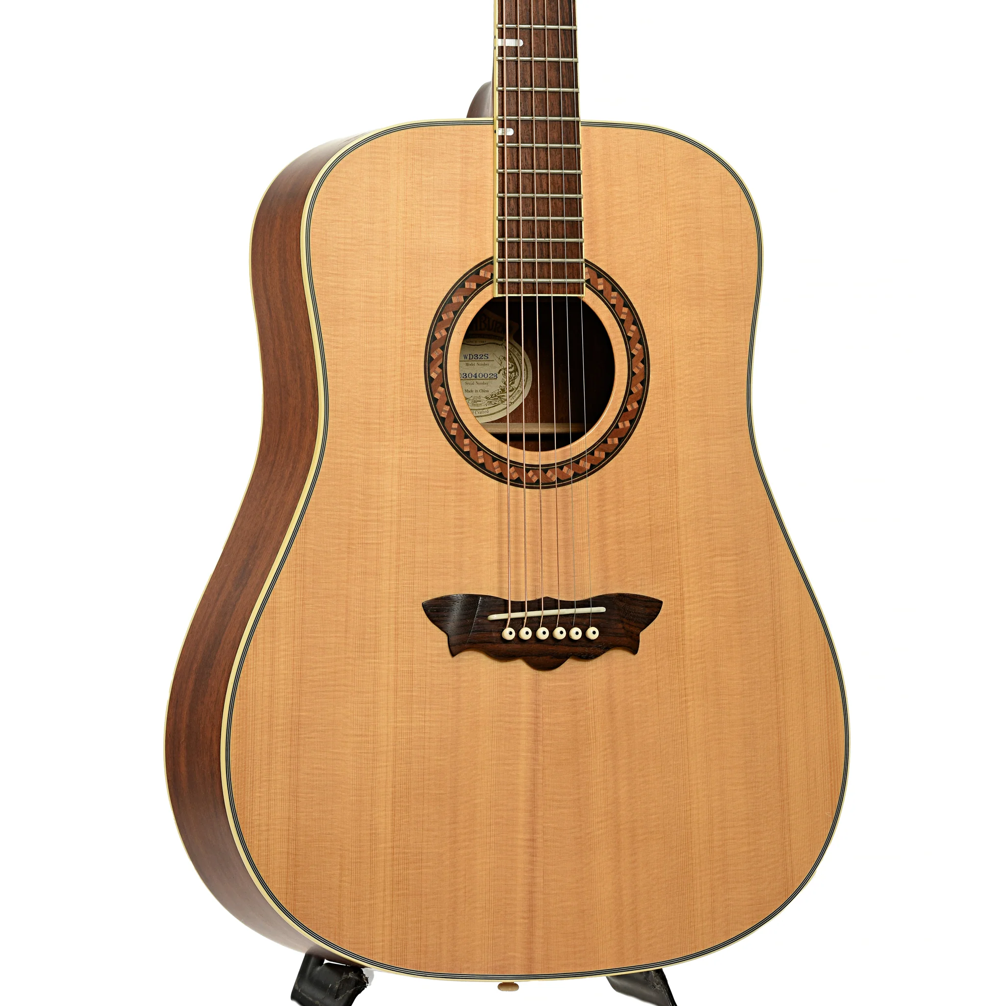 Washburn WD32S D-Size Acoustic Guitar (2003) - Image 4