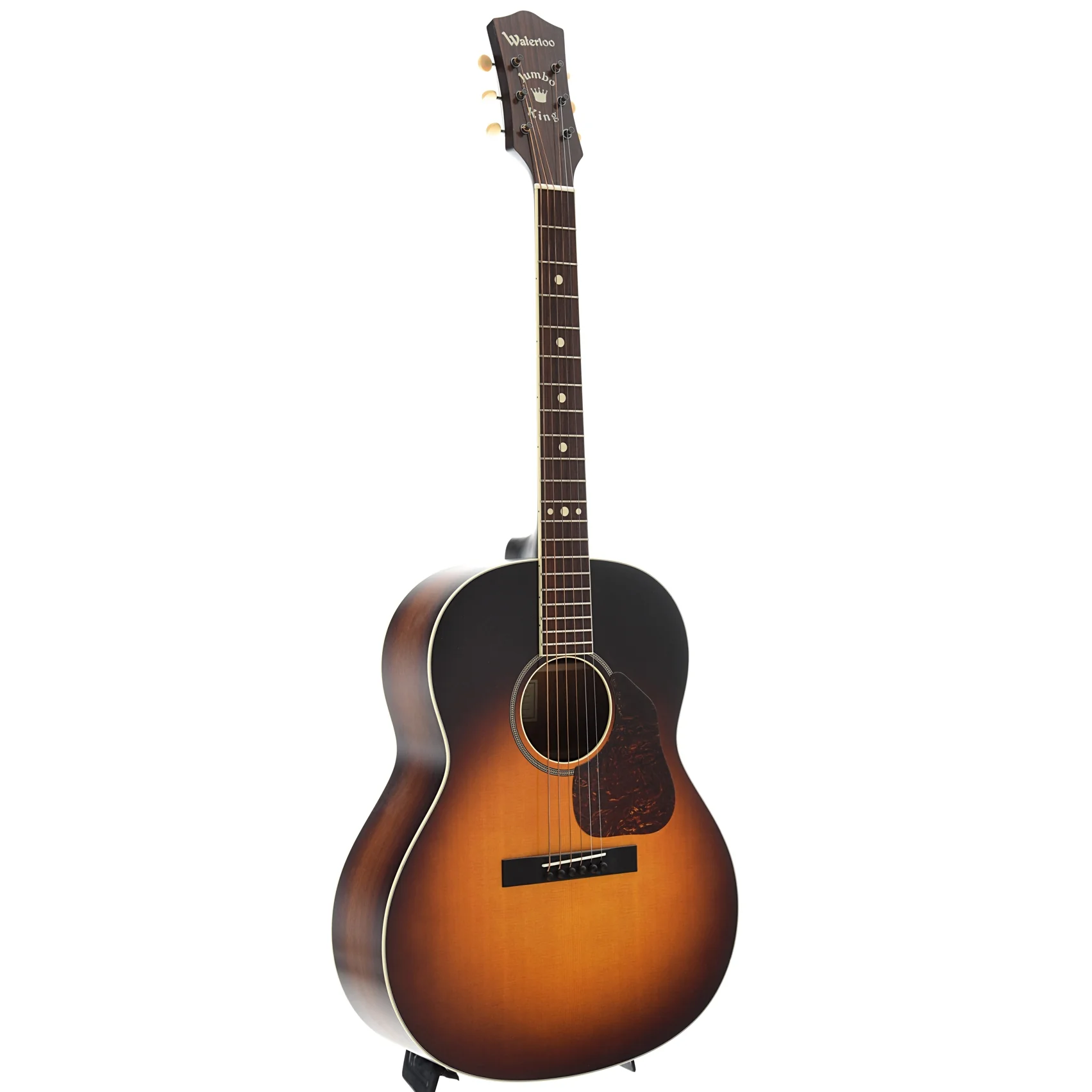 Waterloo WL-JK Dlx Jumbo King Deluxe Acoustic Guitar & Case - Image 3