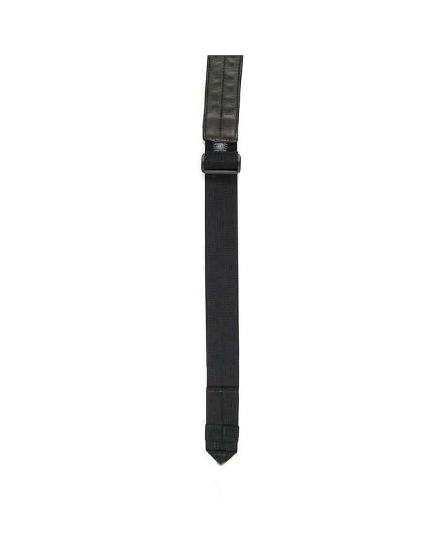 Webb 2" Leather Dobro Strap, Dark Brown
