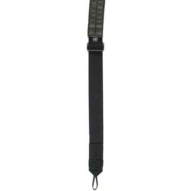 Webb 2" Leather Dobro Strap, Dark Brown - Image 2
