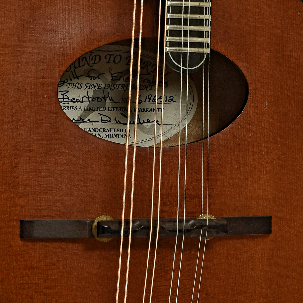 Weber Beartooth A Style Mandolin (2006) - Image 6