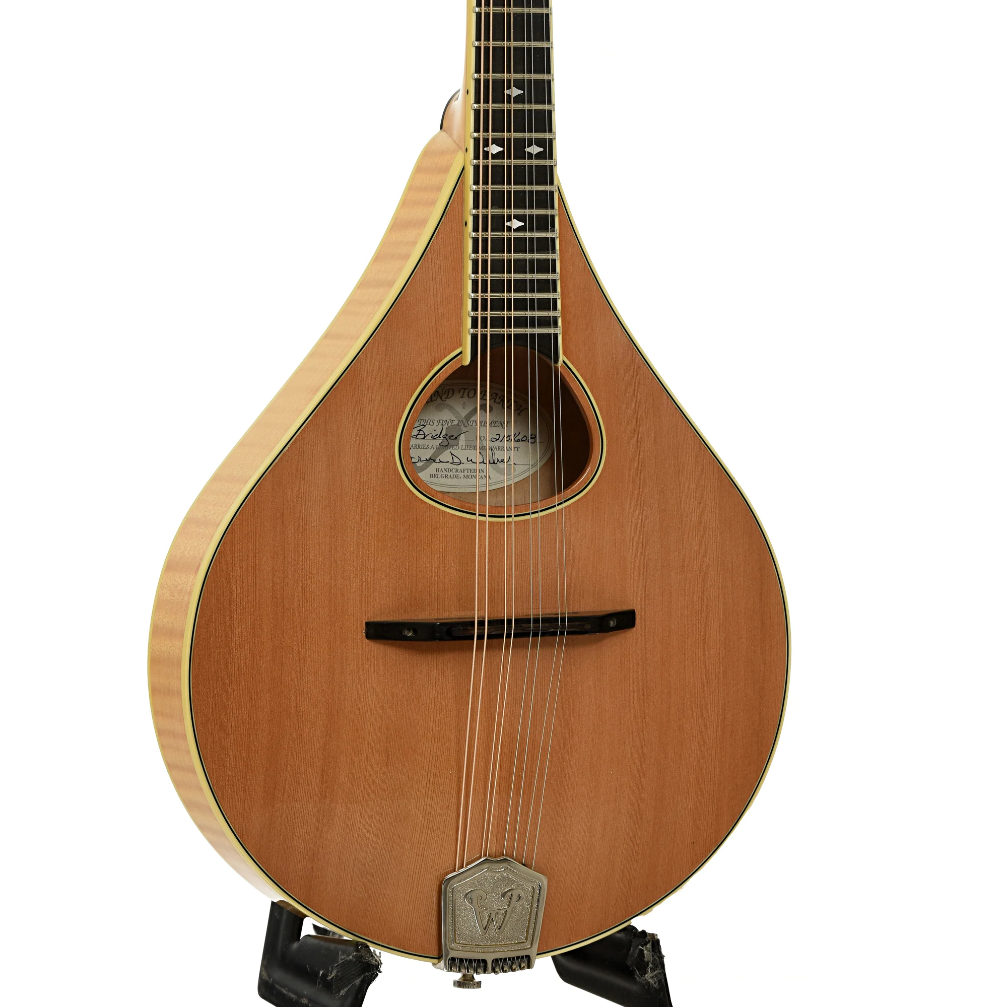 Weber Bridger A-Style Mandolin (2002) - Image 4