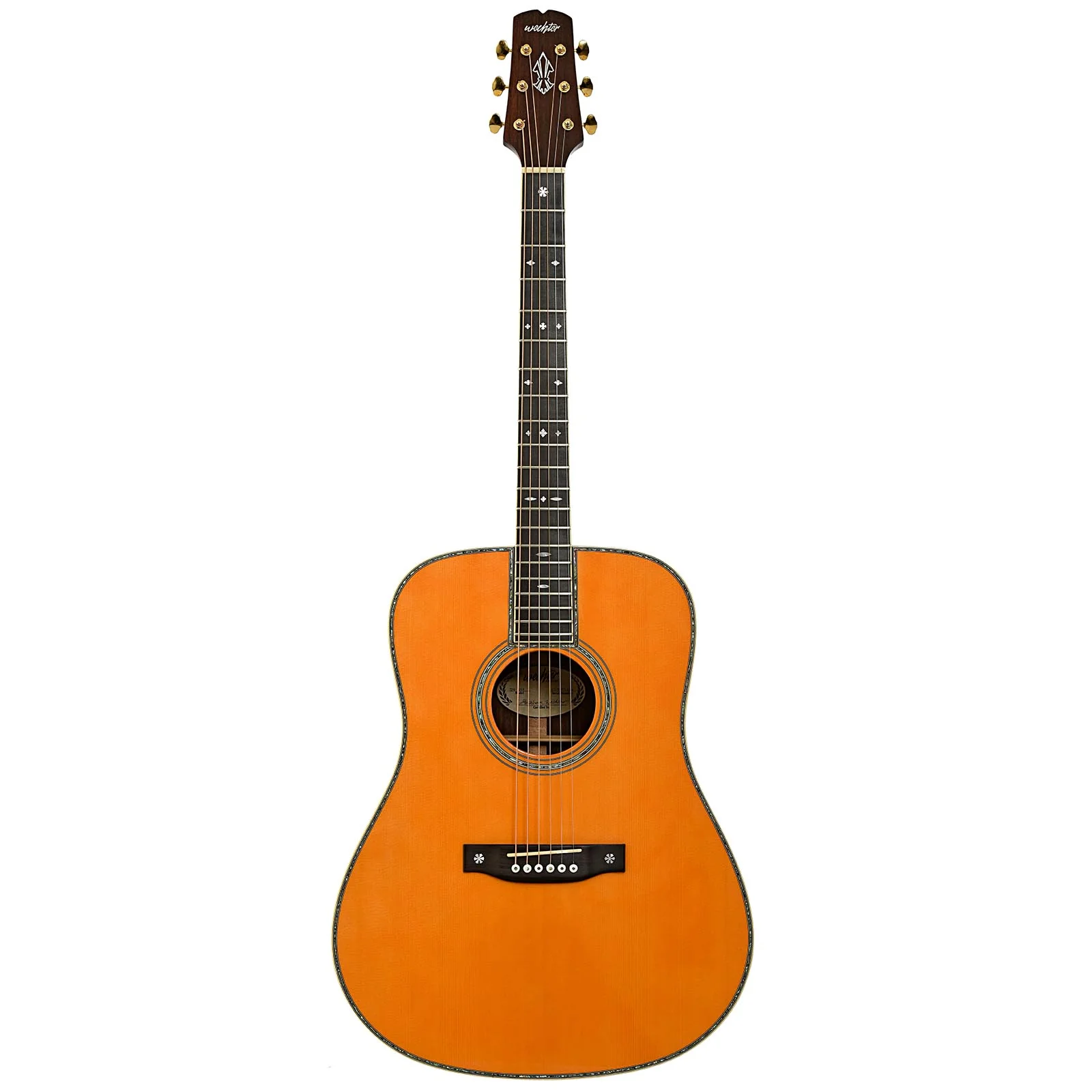 Wechter DN-8142 Dreadnought Acoustic Guitar (c.2010) - Image 14