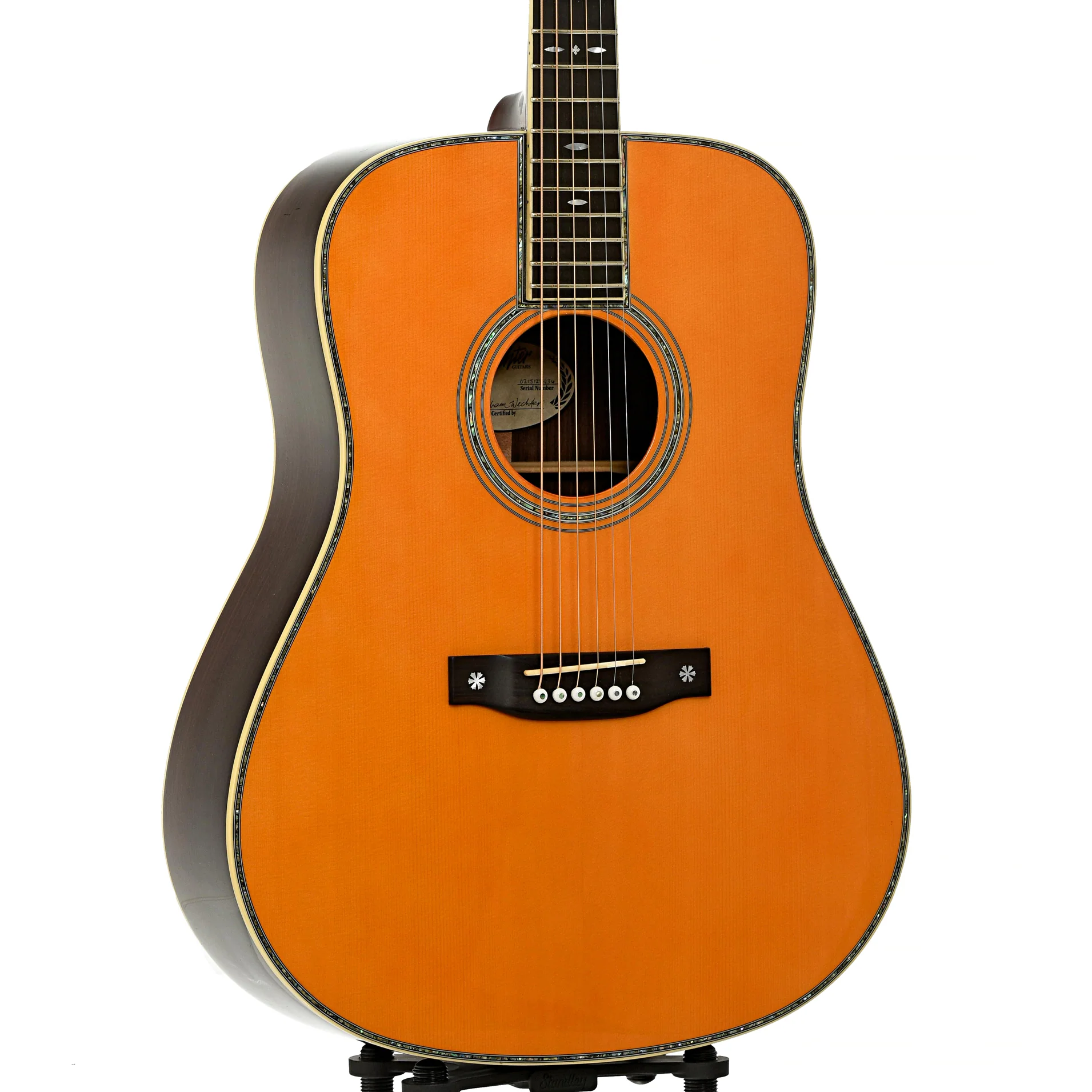 Wechter DN-8142 Dreadnought Acoustic Guitar (c.2010) - Image 4
