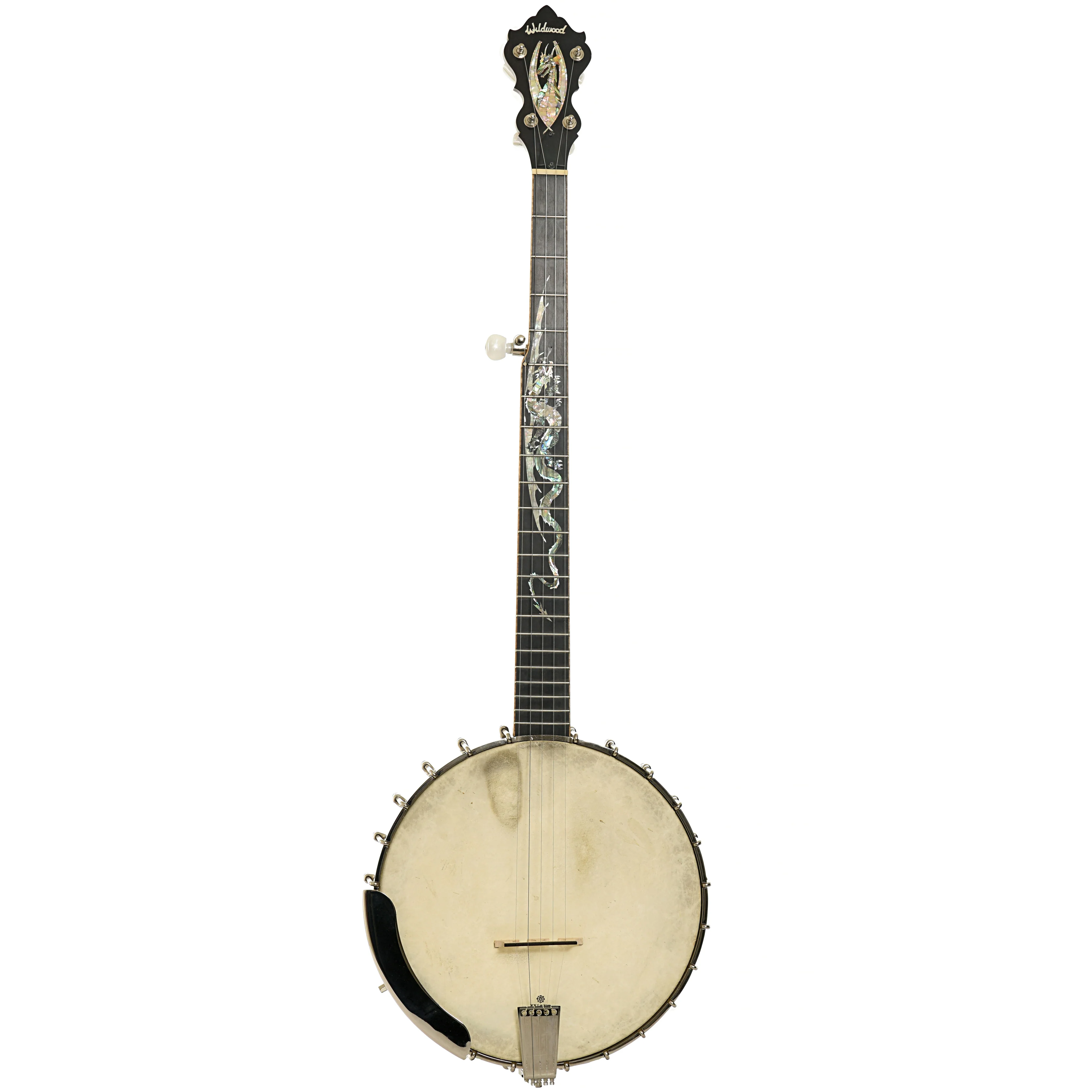 Wildwood Brazilian Custom Dragon Open Back Banjo (2004) - Image 16