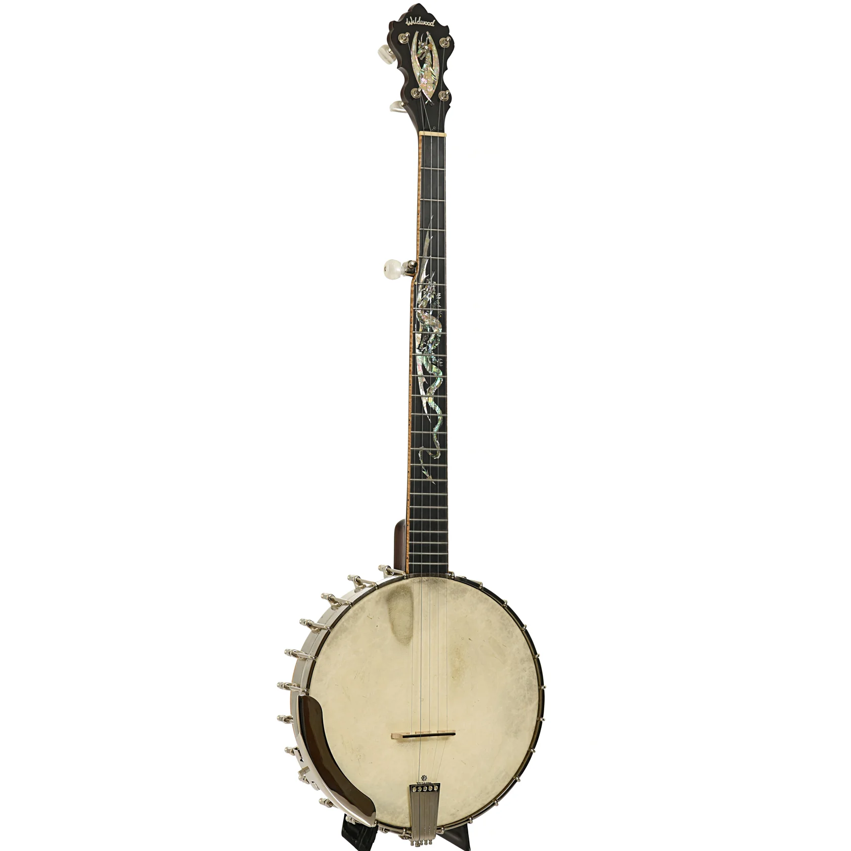 Wildwood Brazilian Custom Dragon Open Back Banjo (2004) - Image 3