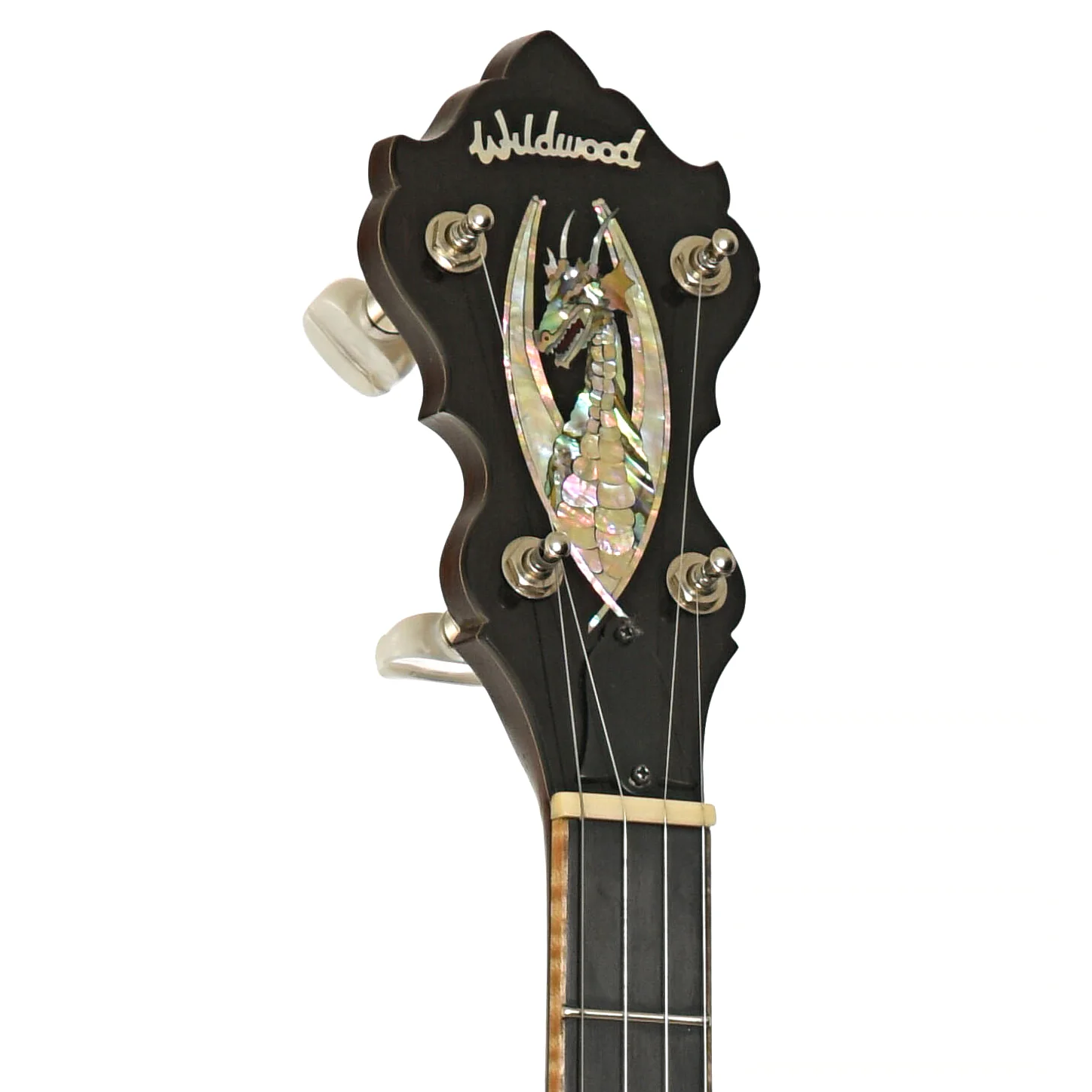 Wildwood Brazilian Custom Dragon Open Back Banjo (2004) - Image 7