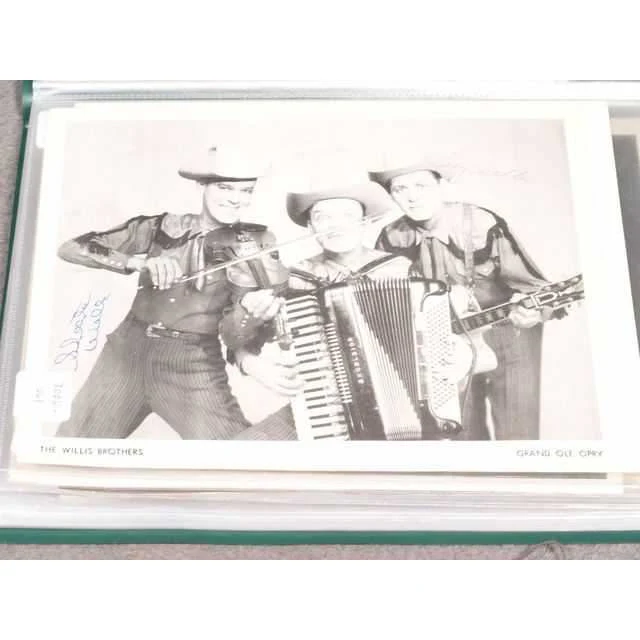 Willis Brothers Publicity Photo (Autographed) - Image 2