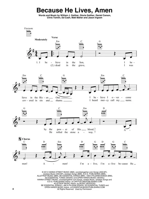 Worship Favorites for Ukulele - Image 5