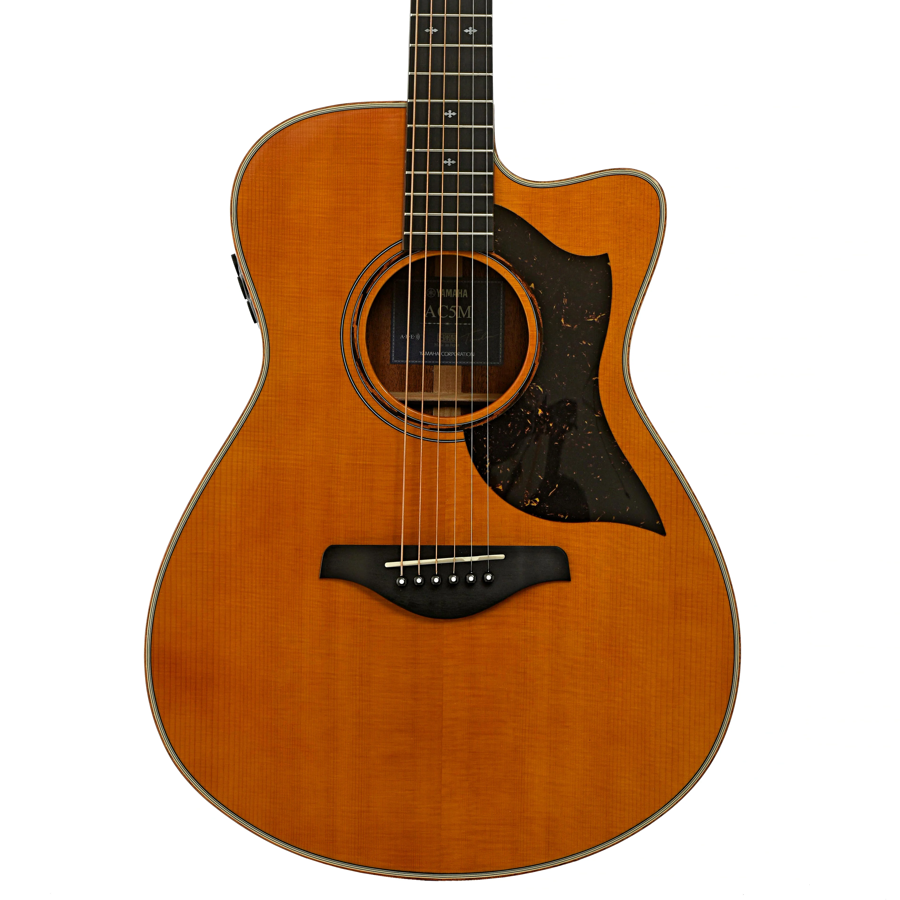 Yamaha AC5M ARE Concert Cutaway Acoustic-Electric Guitar (2024) - Image 2