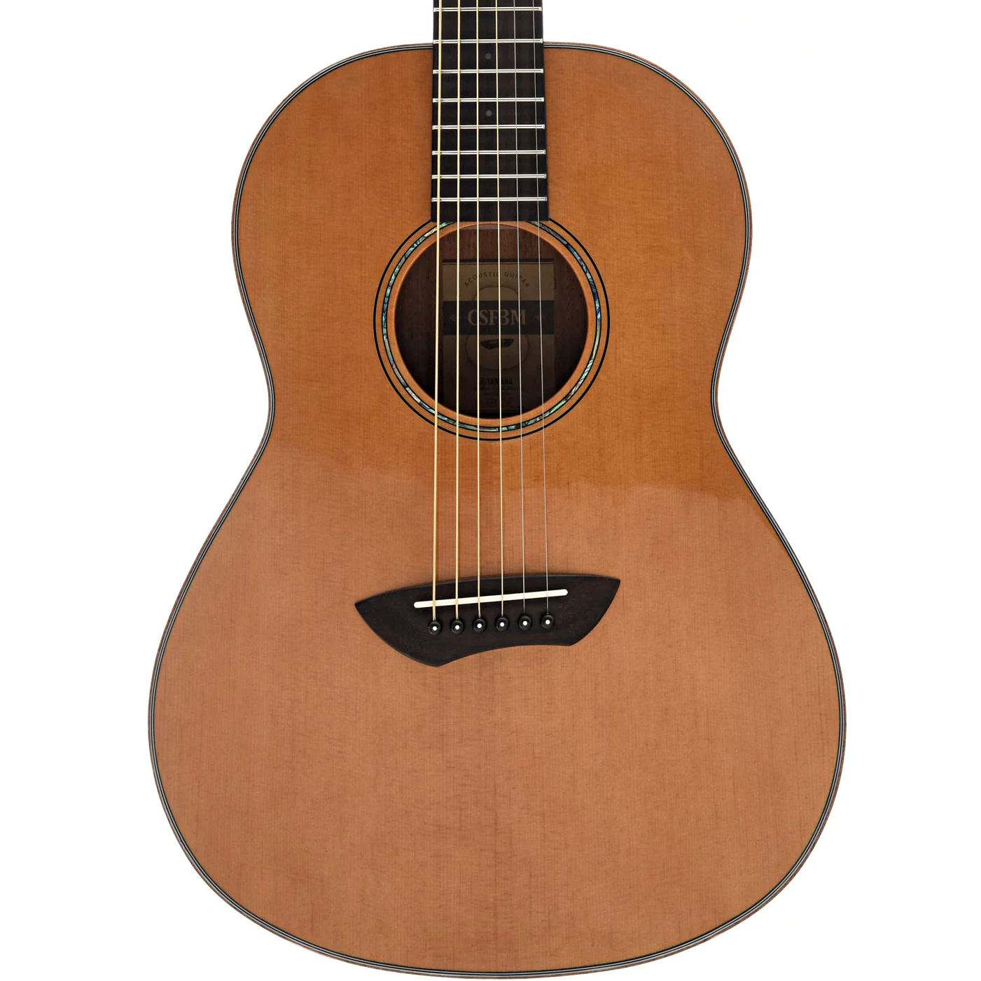 Yamaha CSF3M Vintage Natural Parlor Guitar & Gigbag - Image 2