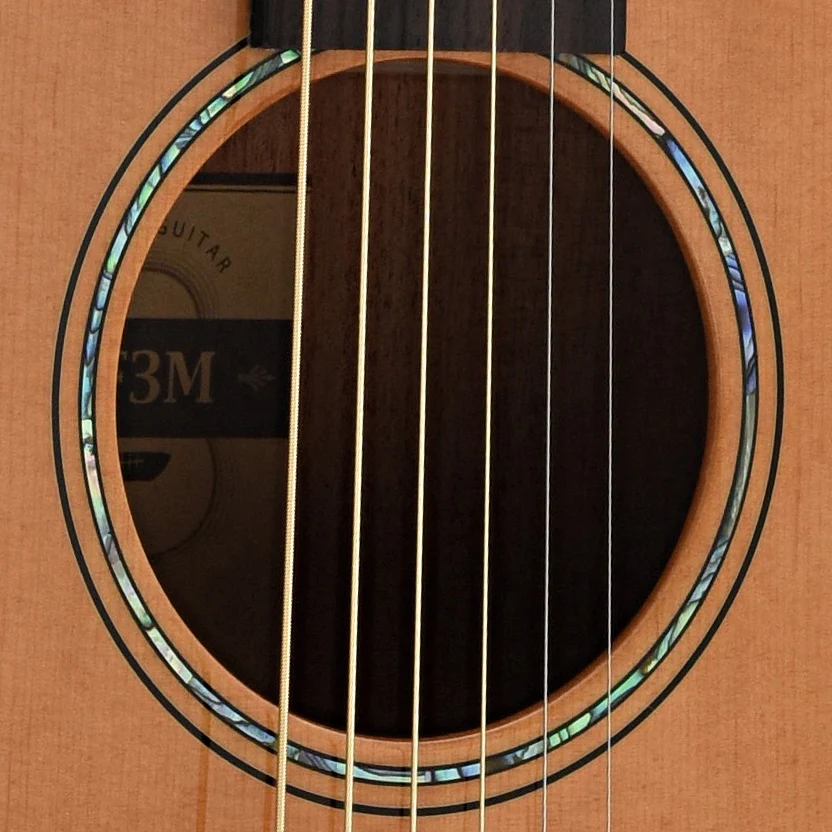 Yamaha CSF3M Vintage Natural Parlor Guitar & Gigbag - Image 6