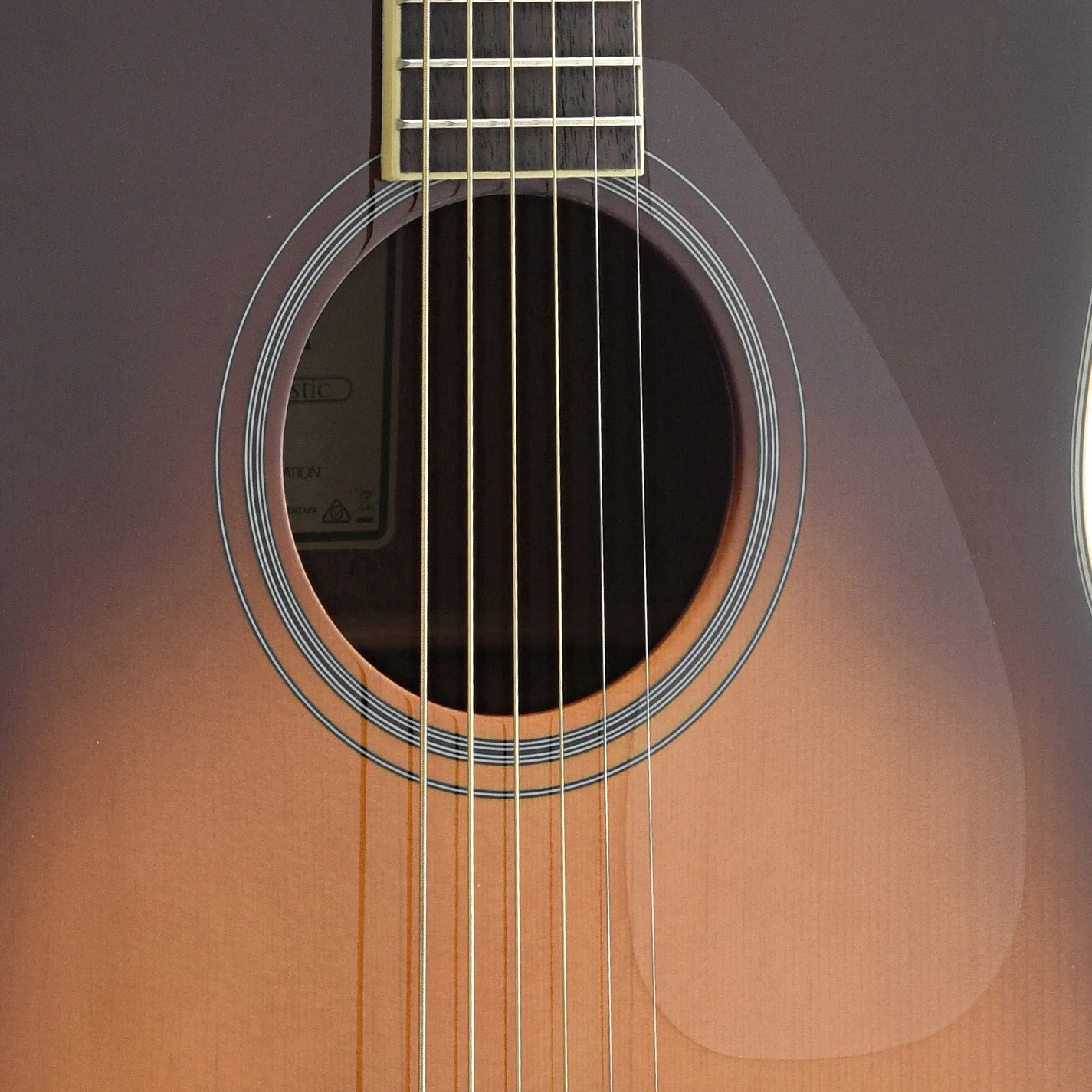 Yamaha FG-TA Brown Sunburst TransAcoustic Guitar - Image 6