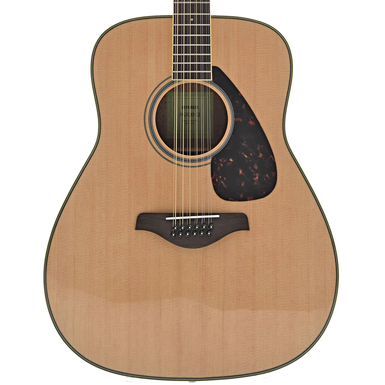 Yamaha FG820-12 12-String Acoustic Guitar - Image 2