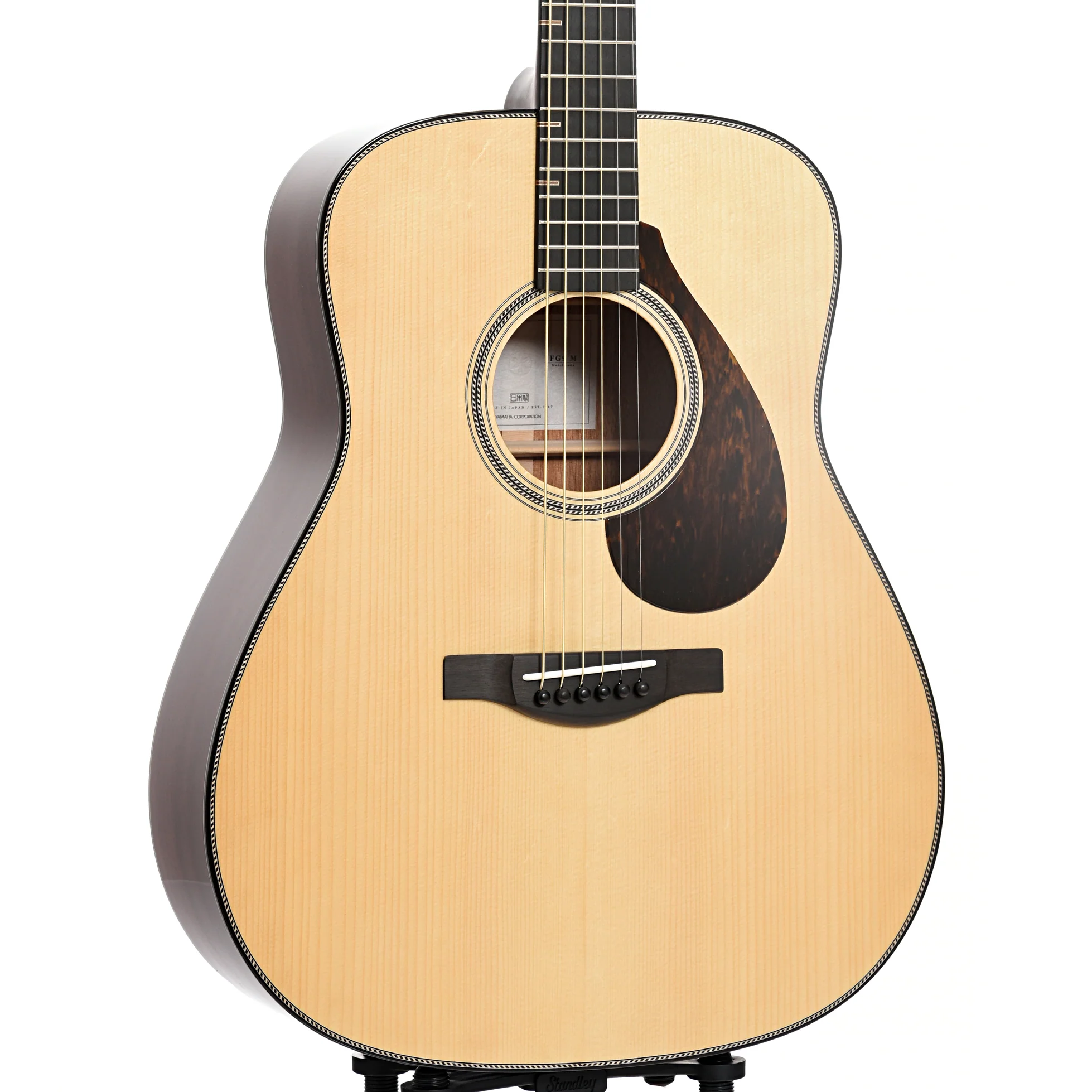 Yamaha FG9 M Limited Edition Acoustic Guitar & Case - Image 4