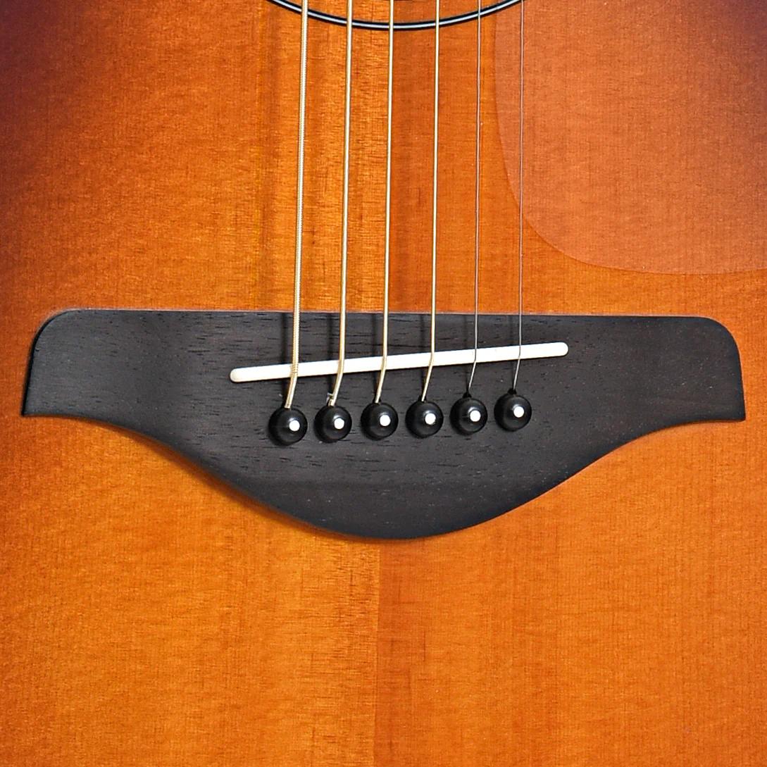 Yamaha FS-TA Brown Sunburst TransAcoustic Guitar - Image 5