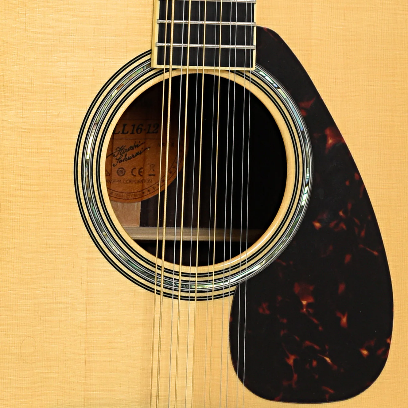 Yamaha LL16-12 12-String Acoustic Guitar (2020) - Image 5