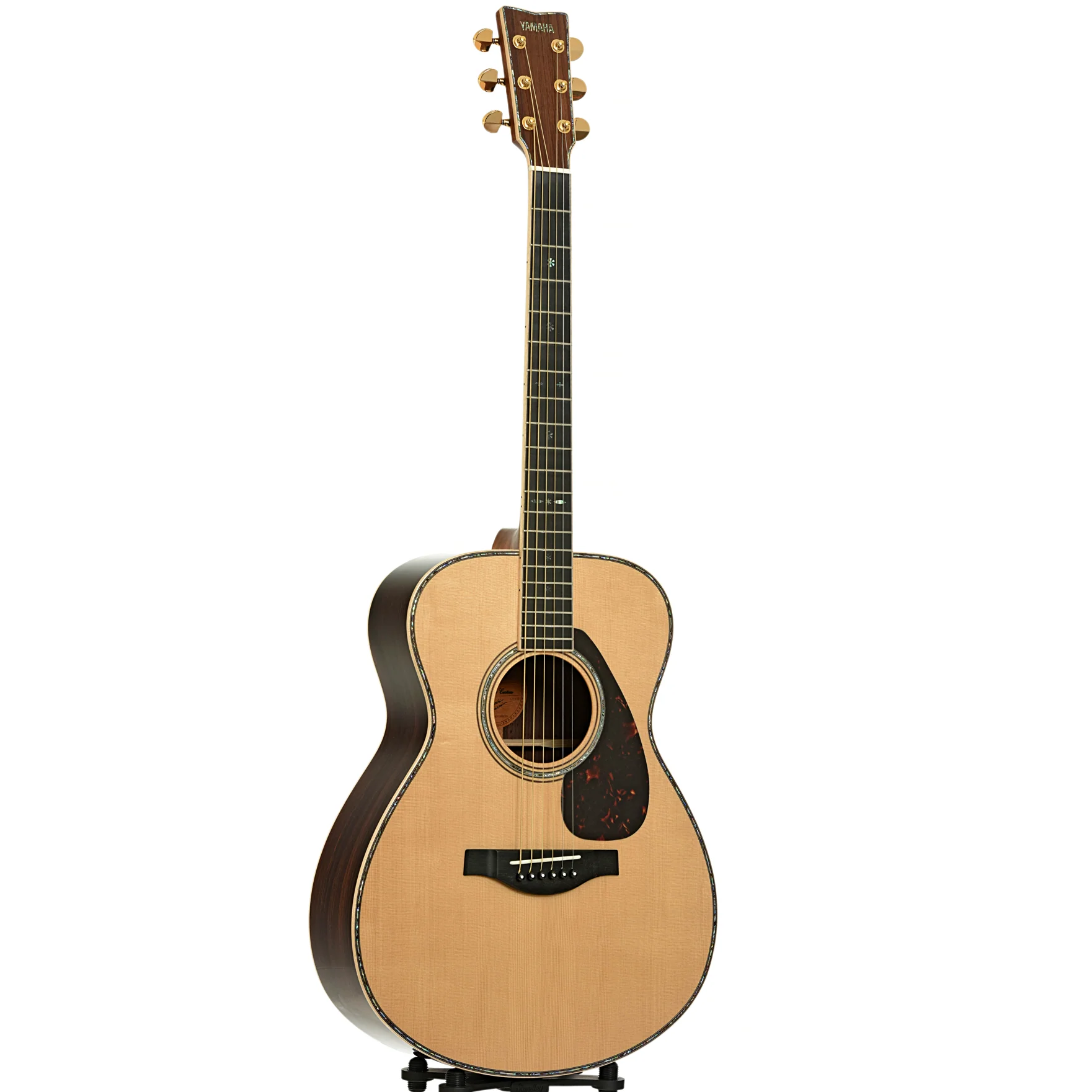 Yamaha LS56 Custom Acoustic Guitar (2022) - Image 3
