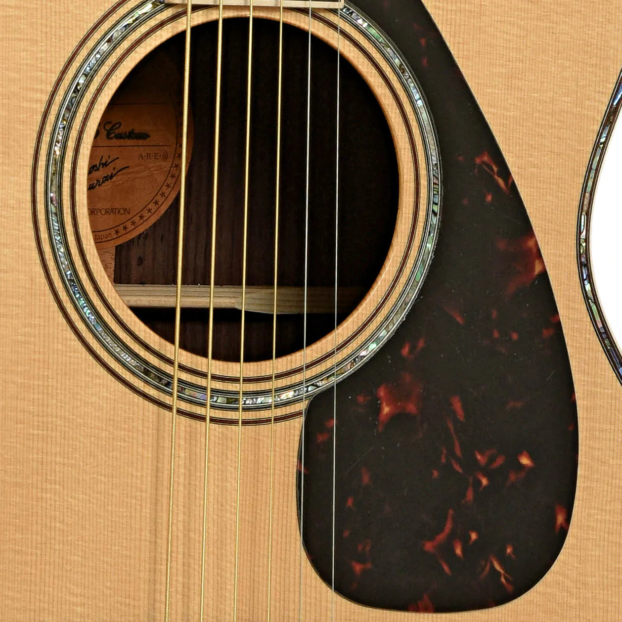 Yamaha LS56 Custom Acoustic Guitar (2022) - Image 6