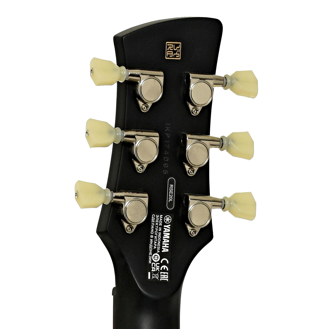 Yamaha RSE20L Revstar Element Left Handed Electric Guitar, Black - Image 9