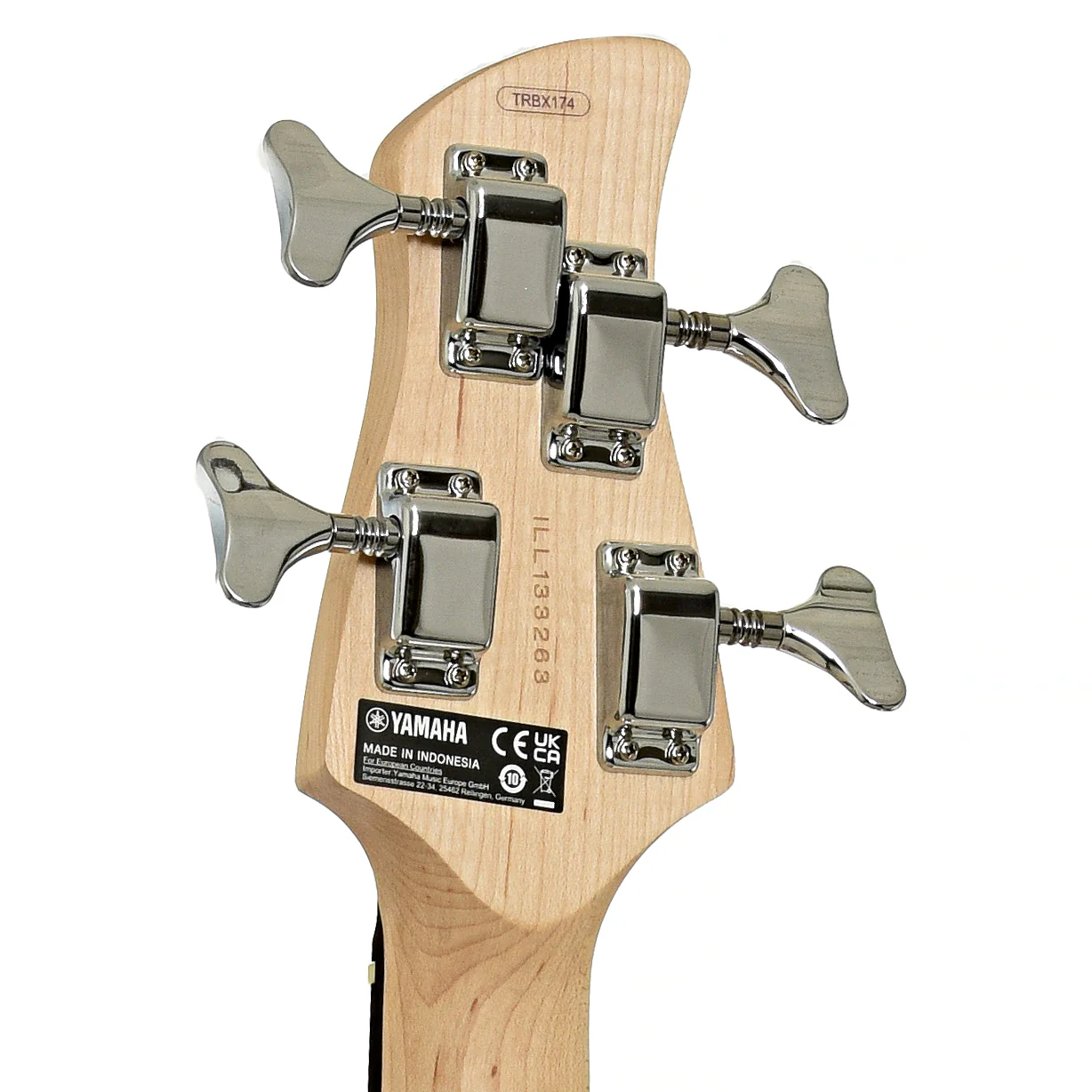 Yamaha TRBX174 Electric Bass Guitar, Black - Image 9