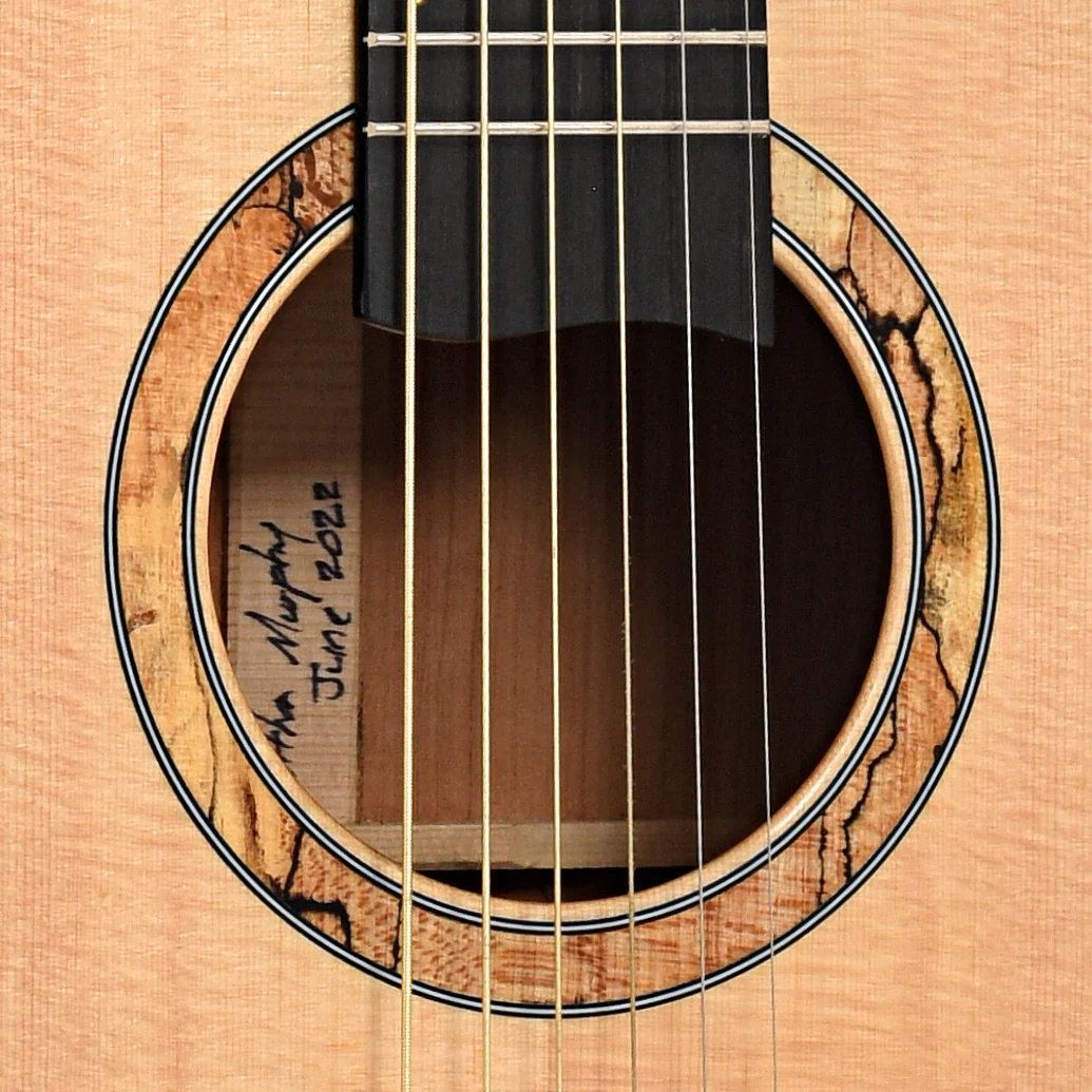 Zamar Instruments Craftsmen Model OM Acoustic Guitar and Case - Image 5