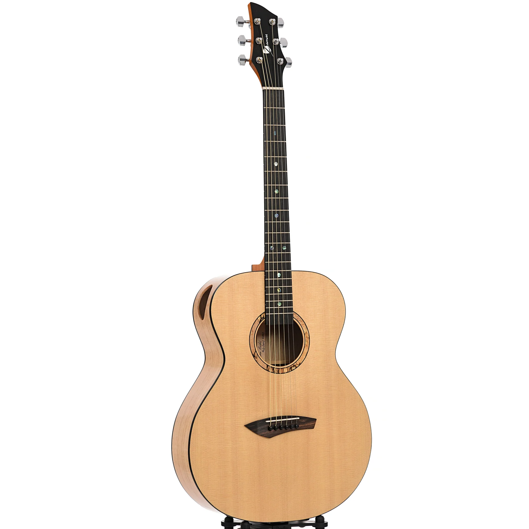 Zamar Instruments Journeyman OM Acoustic Guitar and Case - Image 2