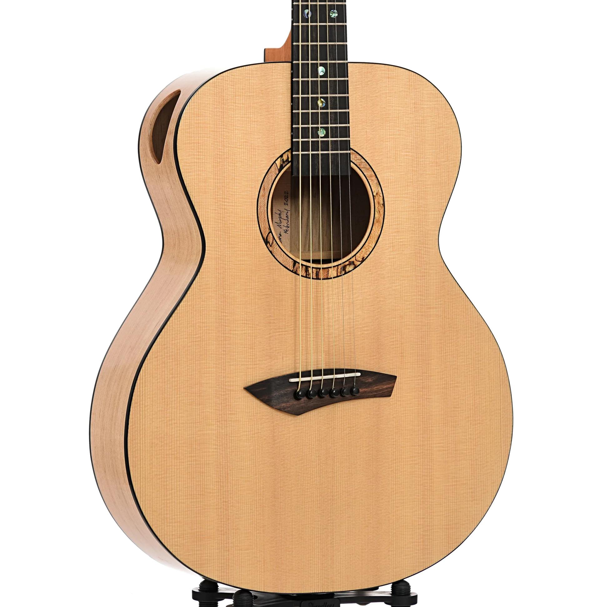 Zamar Instruments Journeyman OM Acoustic Guitar and Case - Image 3