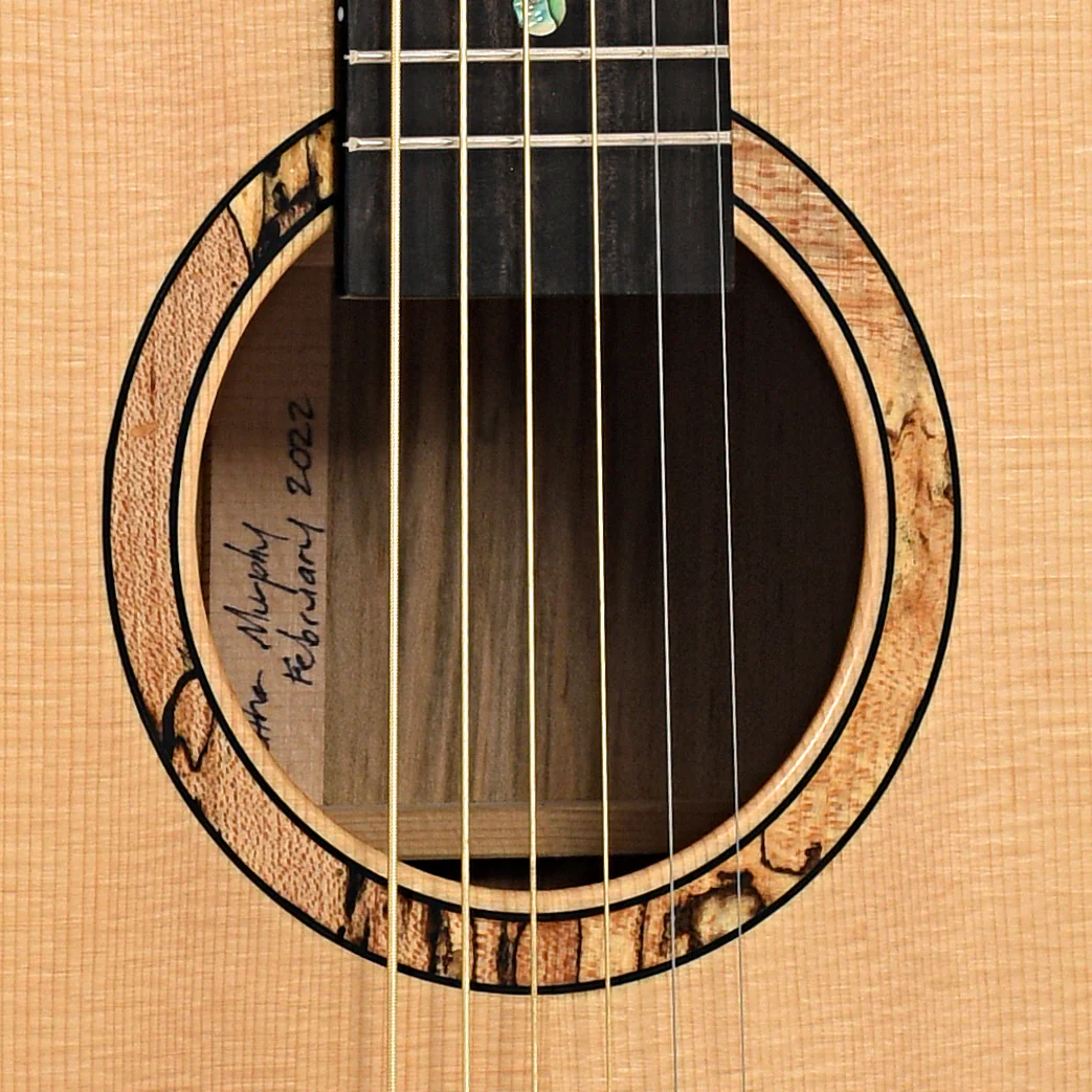 Zamar Instruments Journeyman OM Acoustic Guitar and Case - Image 5